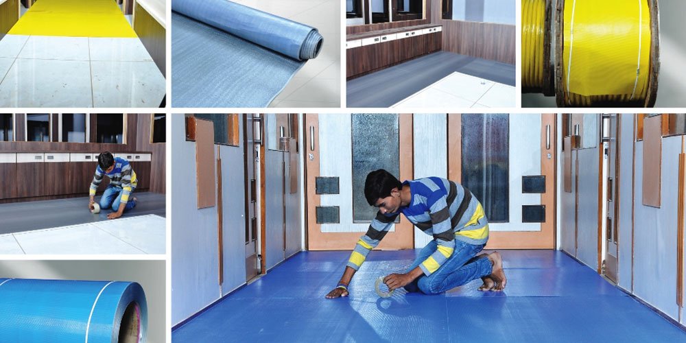 Goldcoin Total Packaging -  PP Bubble Guard Floor Protection